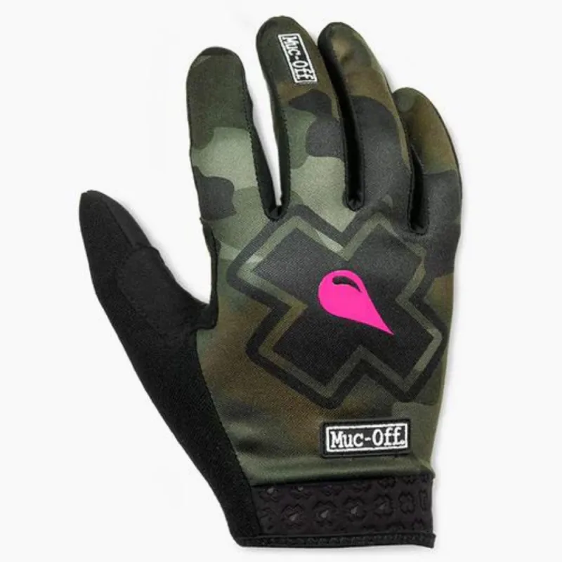 Manusi motocross/MTB Muc-Off MTB Gloves - Camo - Mărime: XXL Reducere extra
